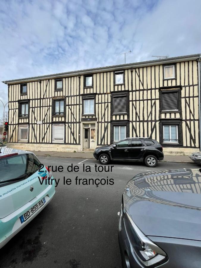 Vitry-le-François Chez Pierre 아파트 외부 사진